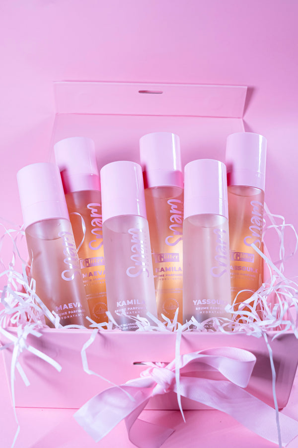 Coffret 6 Brumes 🩷MAEVA, KAMILA et YASSOUK K🩷 (5 brumes + 1 offerte)